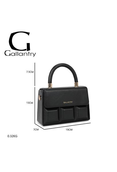 Picture of HAND BAG WITH LONG AND SHORT STRAP